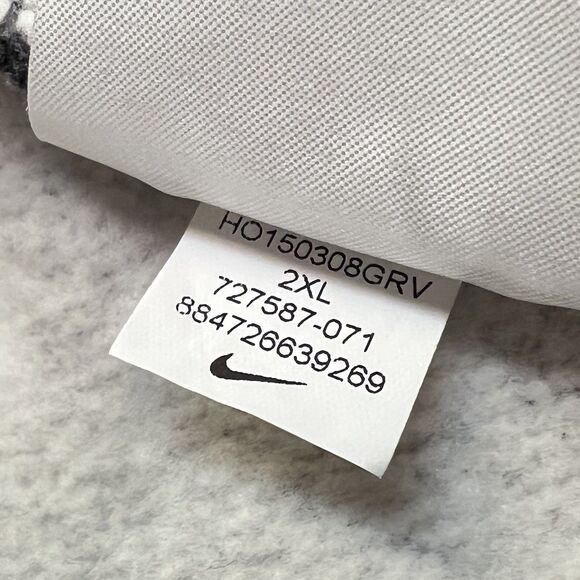 Nike Cleveland Browns Mens XXL Sweatshirt Gray Crewneck Pullover Front Pocket - Picture 12 of 13